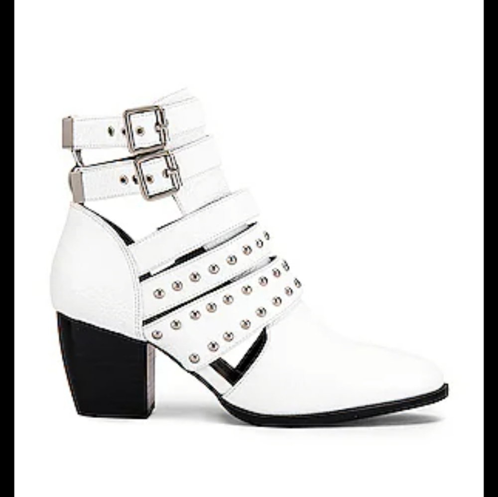 Sol Sana Willis White Bootie